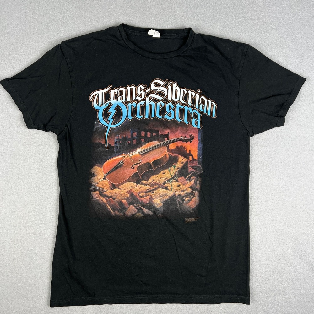 Trans-Siberian Orchestra Tour T Shirt Adult Medium‎ 2021 Winter Tour Rock Prog